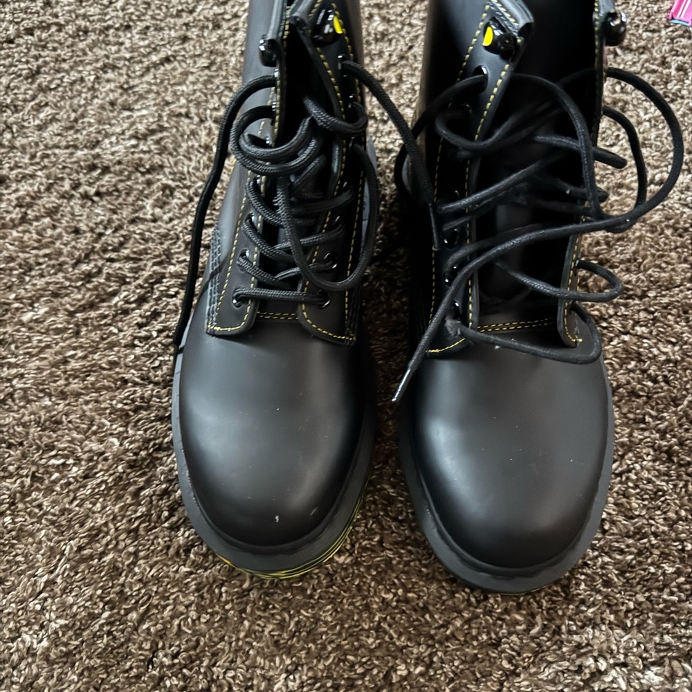 Doc Martens Black Combat Boots